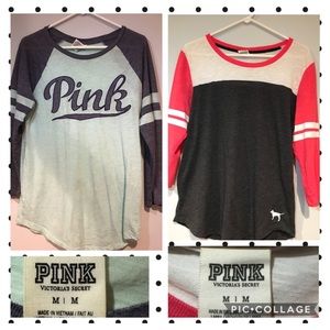 T shirts from pink